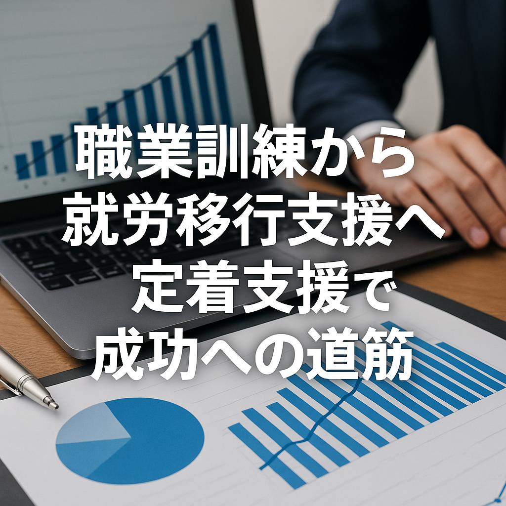 職業訓練から就労移行支援へ：定着支援で成功への道筋