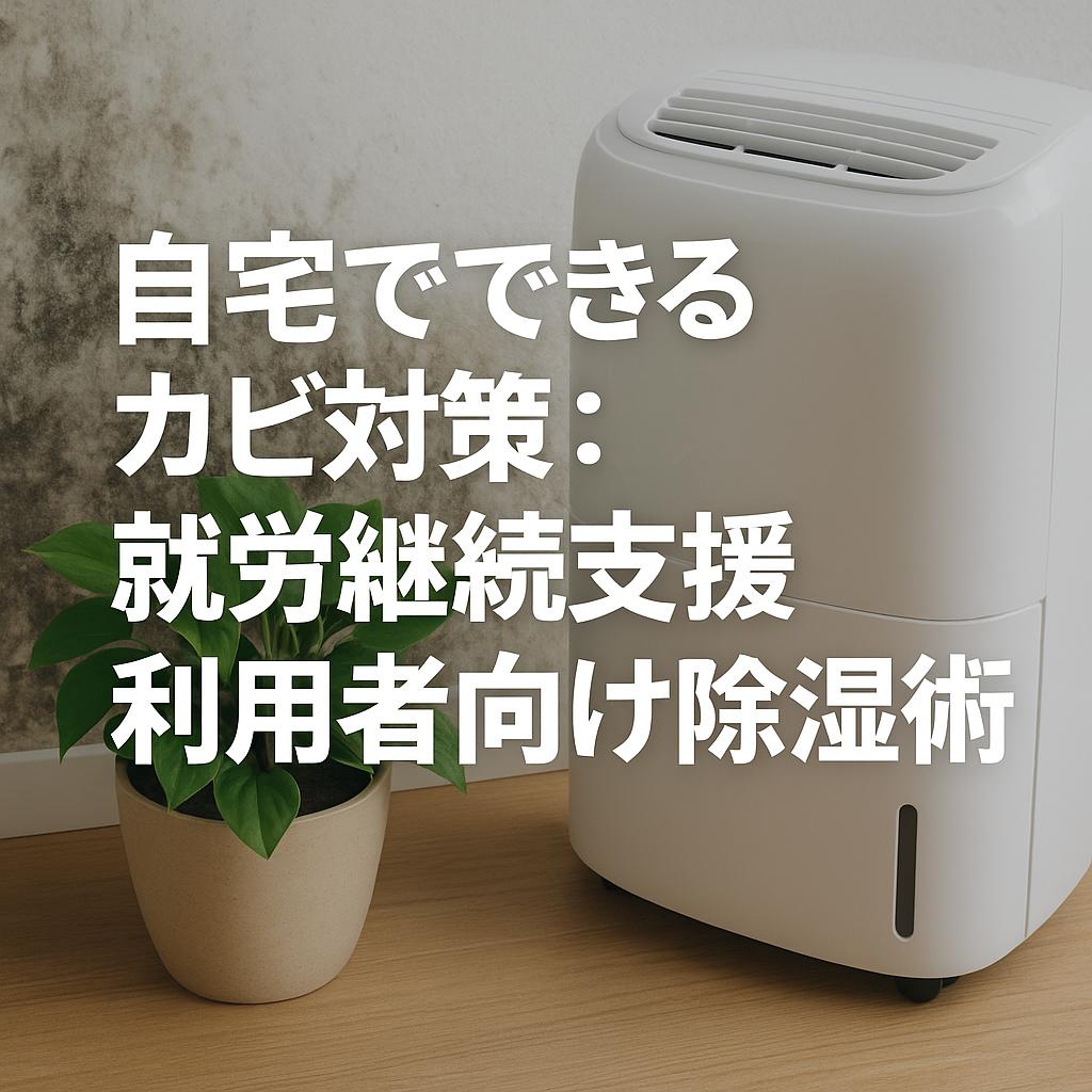自宅でできるカビ対策：就労継続支援利用者向け除湿術